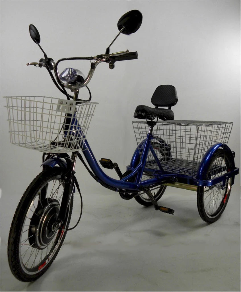 Blue Adult Electric Tricycle H361