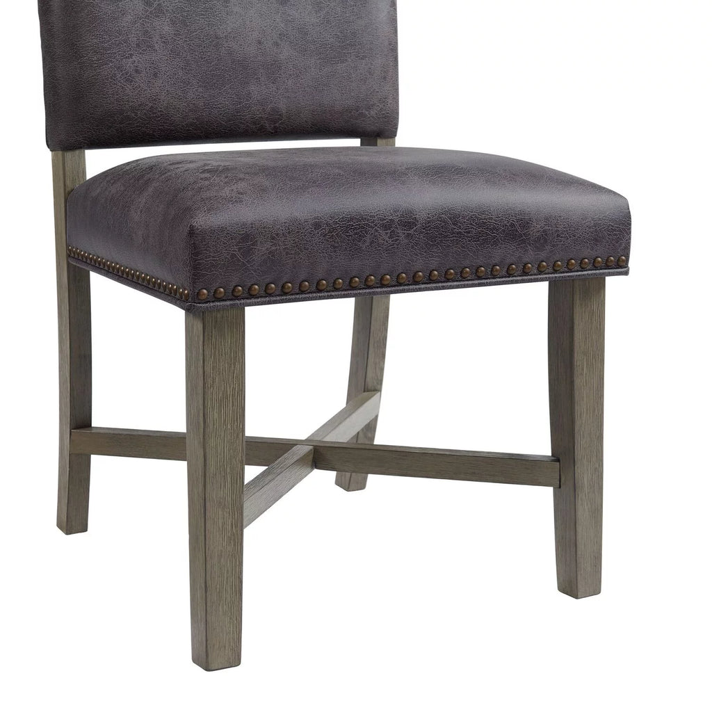 7PC Grey Dining Set D2764