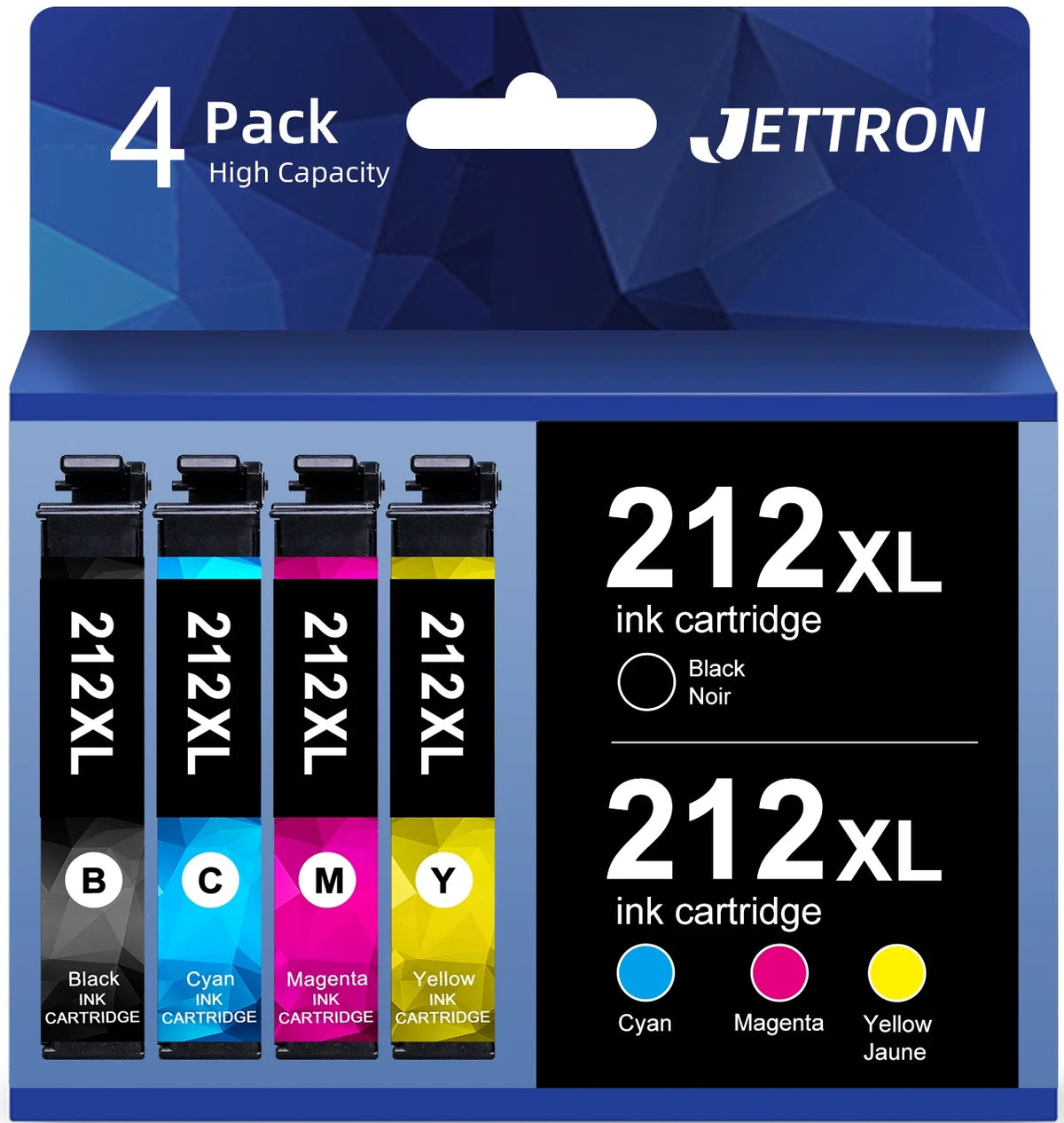 212XL Ink Cartridges 4 pack H24114