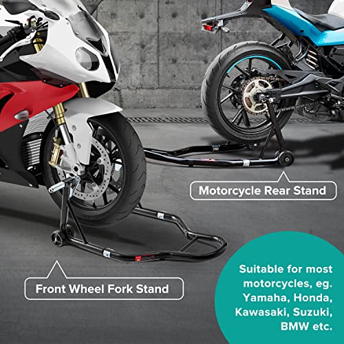 Motorcycle Rear Wheel Lift Stand Red K855487