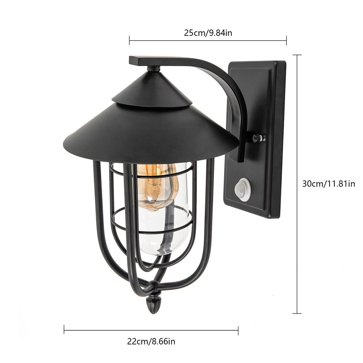 Motion Sensor Outdoor Wall Light C867785