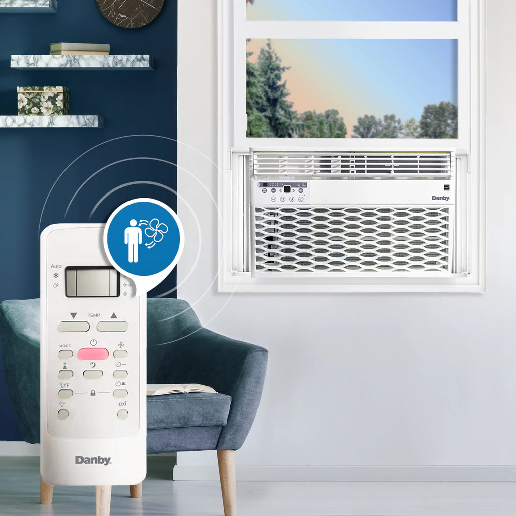 10,000 BTU White Window Air Conditioner with Remote W23518