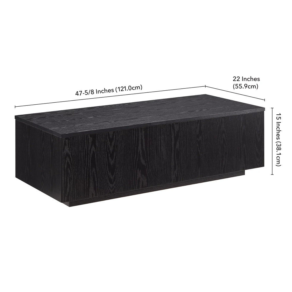 Black Grain Coffee Table Z364069