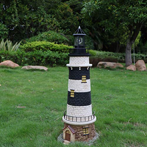 Solar Rotating Lighthouse Lamp E2907