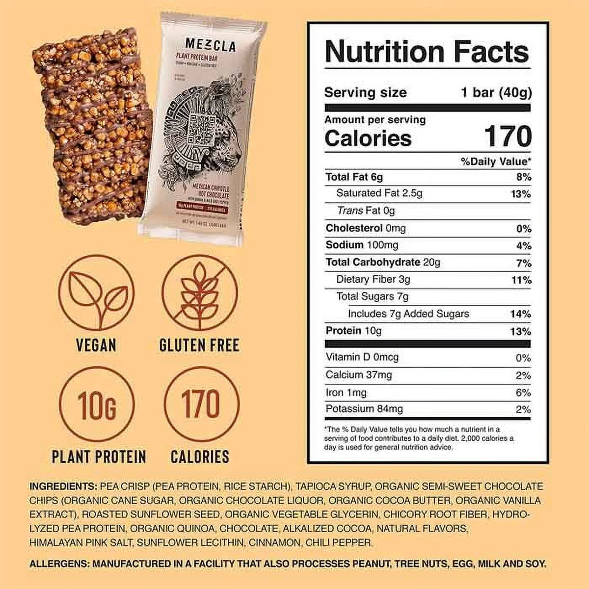 Plant Protein Bars, 1.73oz K428316