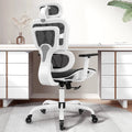 Black High Back Ergonomic Office Chair with Lumbar Support J138