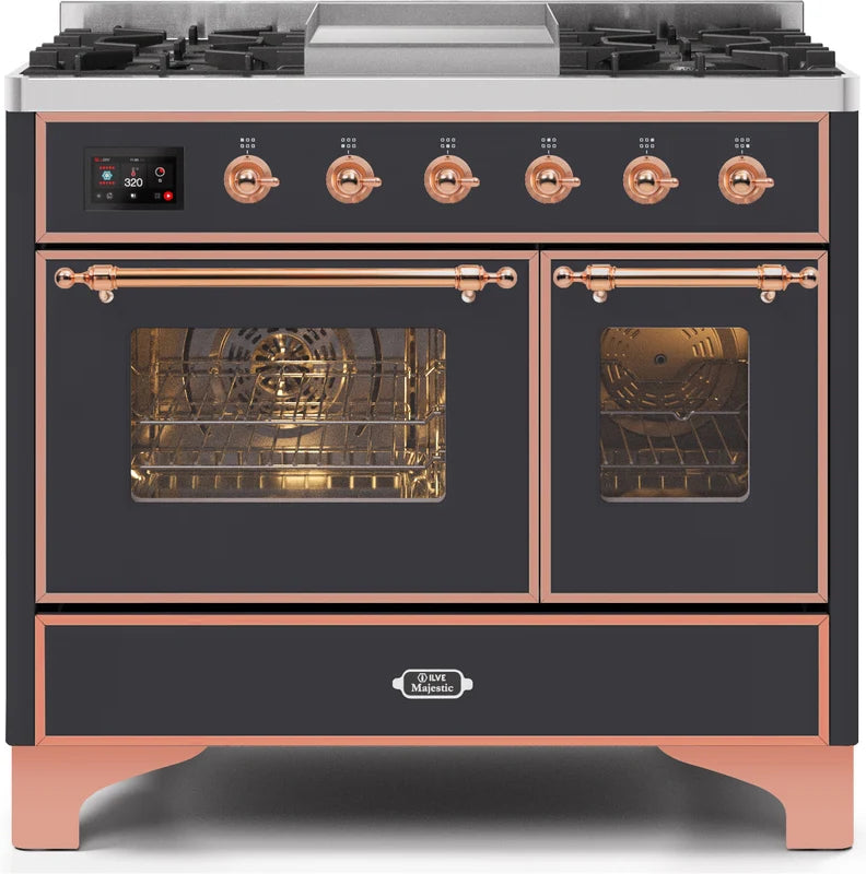 40 Dual Fuel Propane Gas Range R542