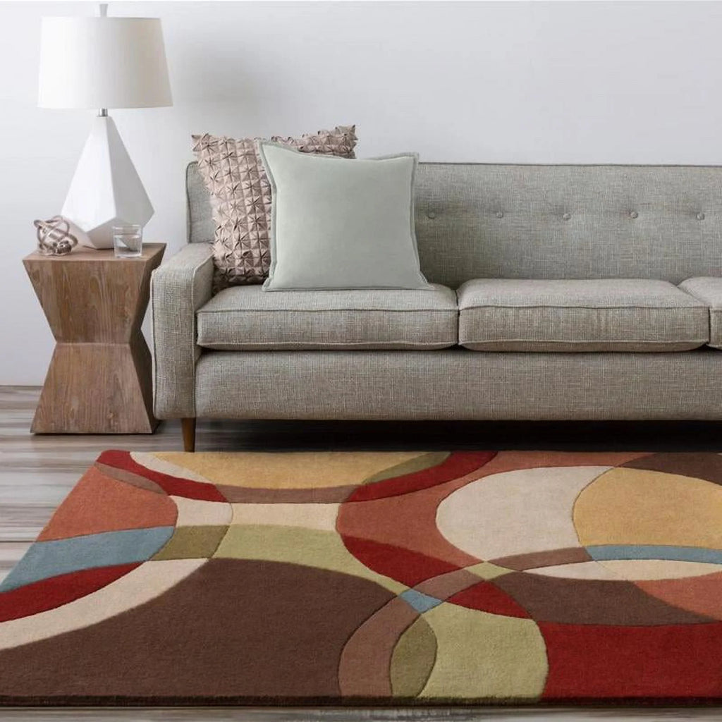7x9 Modern Tan Area Rug O2359