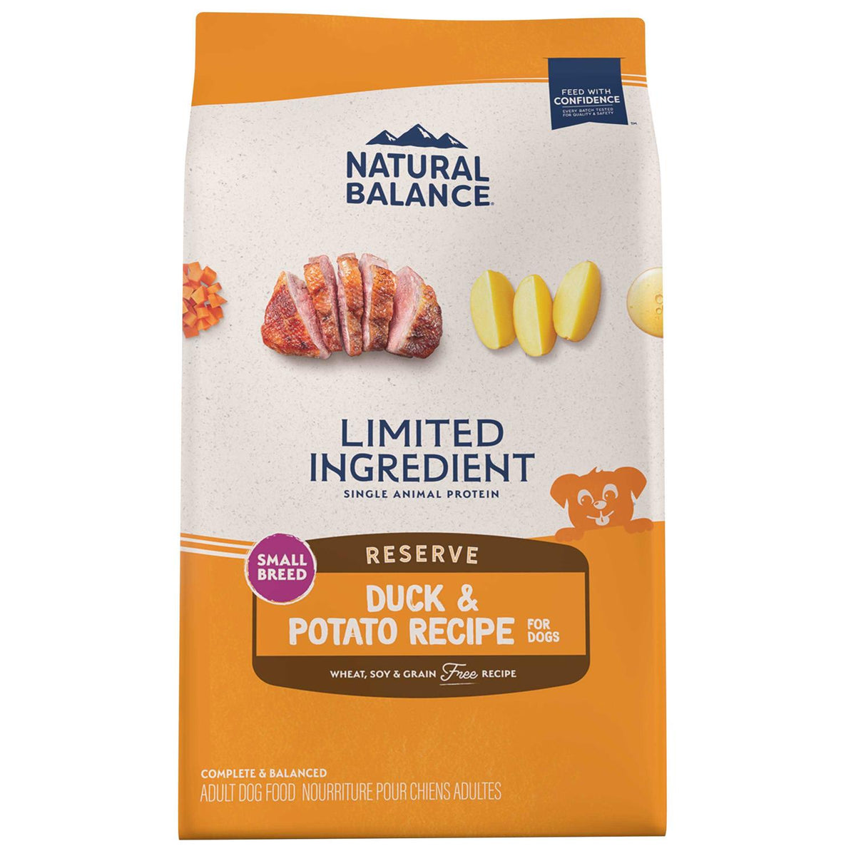 Limited Ingredient Duck & Potato Small Breed Dog Food N4164