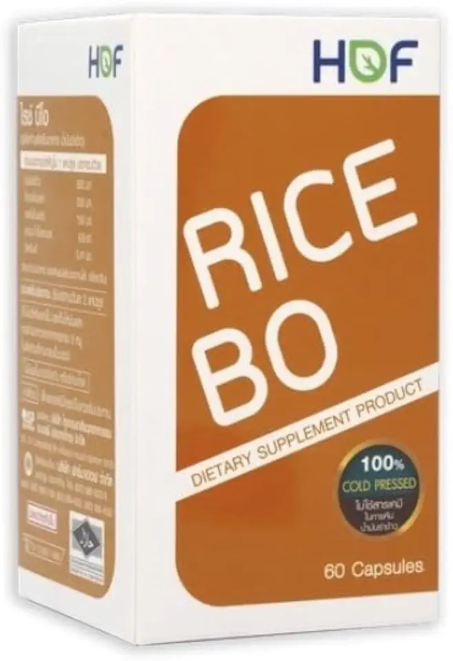 Rice Bran Oil 60 Capsules W6029