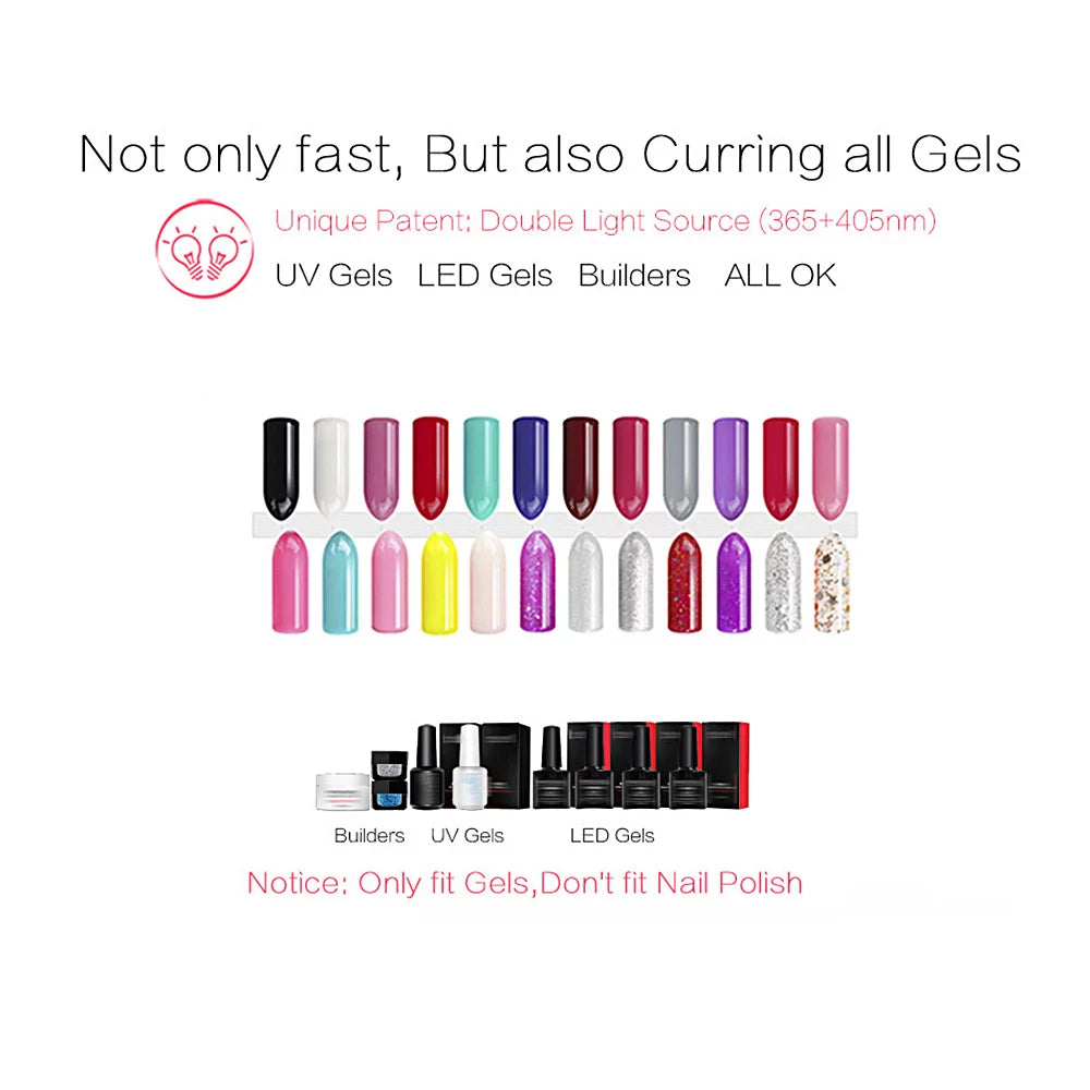 48W Cordless LED UV Nail Lamp V162587