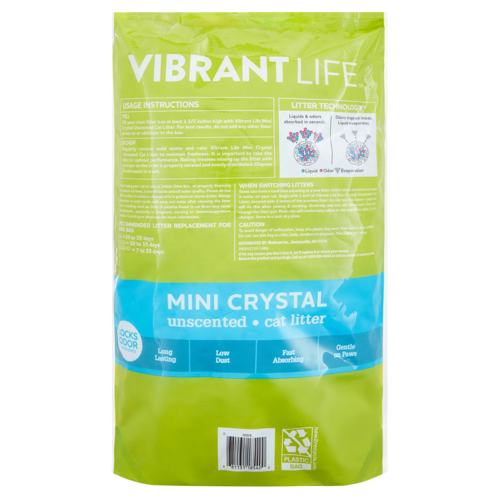 Mini Crystal Unscented Cat Litter, 4 lb Y339672