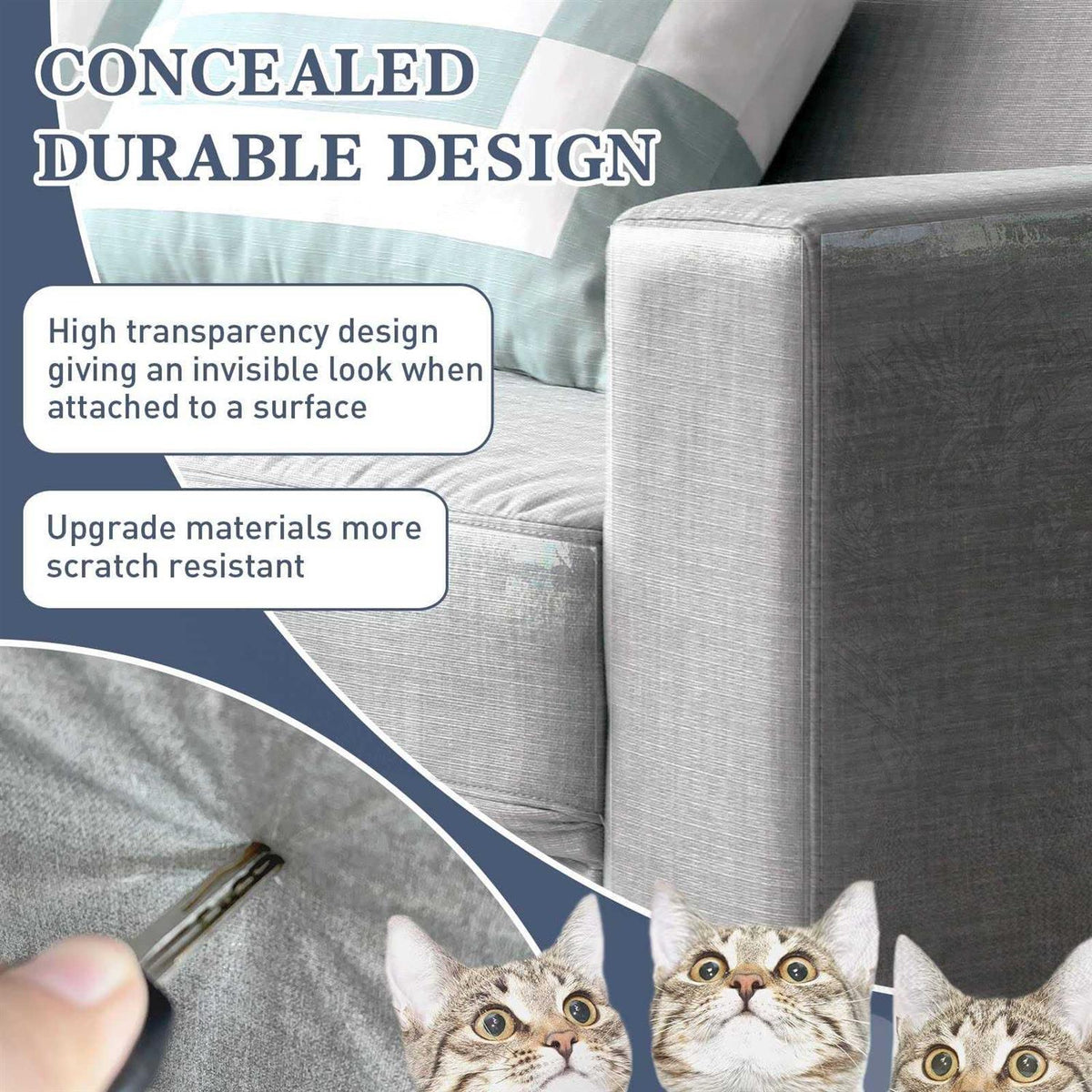 12 PCS Anti Cat Scratch Furniture Protector R5489