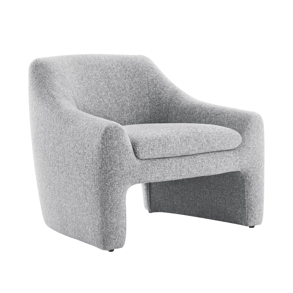 Gray Upholstered Accent Chair R209493