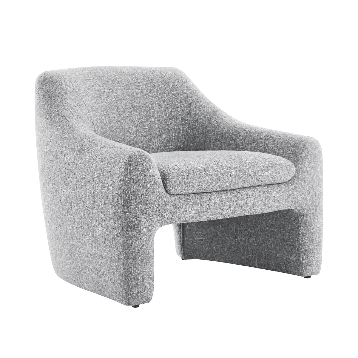 Gray Upholstered Accent Chair R209493