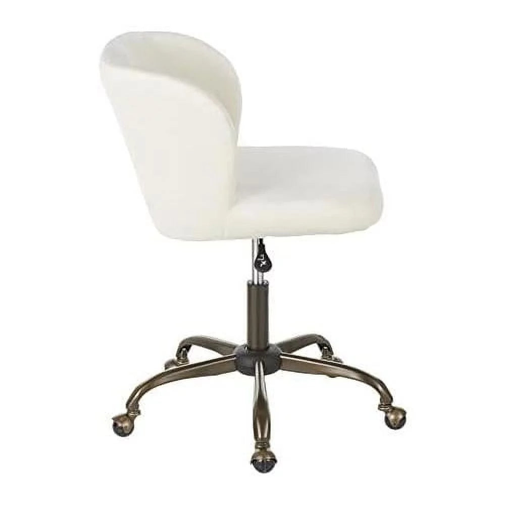 Cream Velvet Task Chair X950623