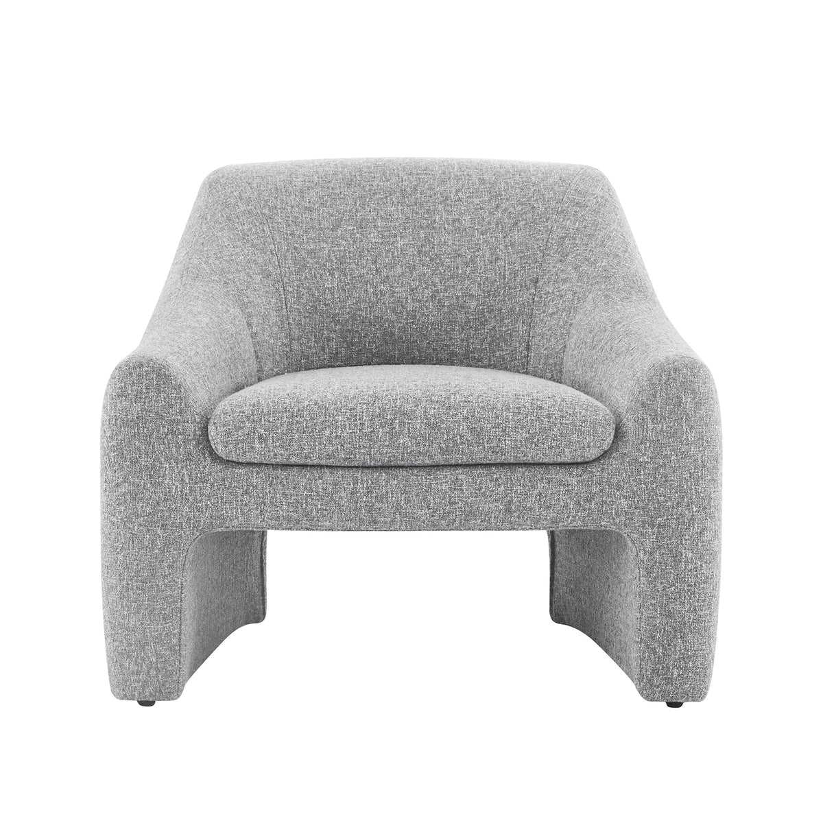 Gray Upholstered Accent Chair R209493