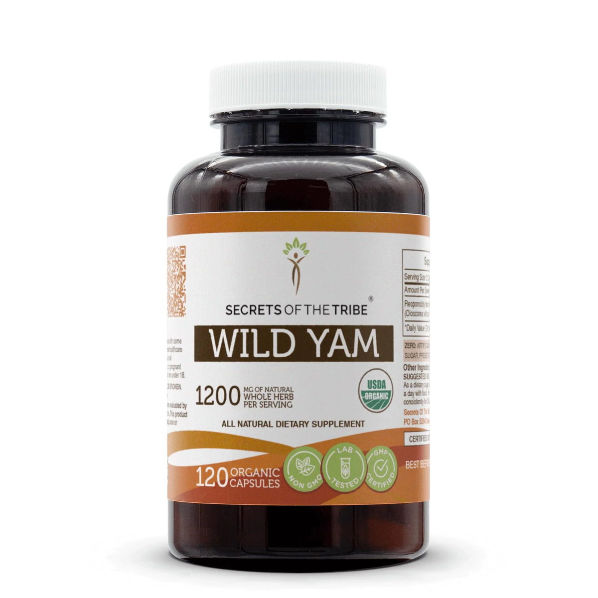 Organic Wild Yam 120 Capsules T863