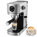 20 Bar Stainless Steel Espresso Machine with Steam Milk Frother H878908