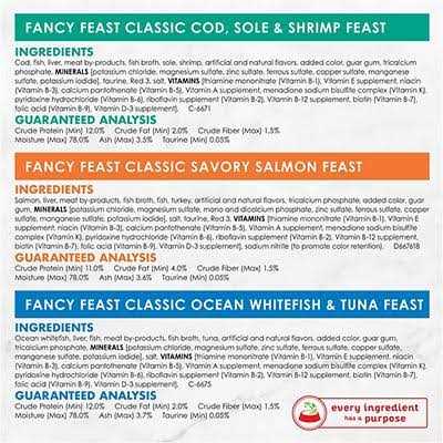 Grain-Free Wet Cat Food Variety Pack X1145