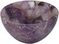 Handmade Carved Amethyst Stone Bowl 3 Inches X1866
