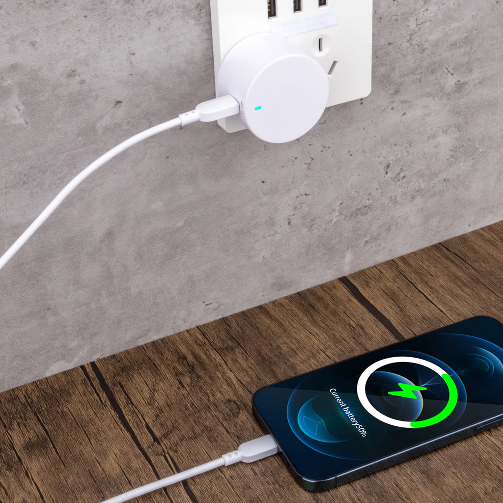 20W Power Delivery Wall Charging Kit with Lightning to USB-C Cable, White W46772