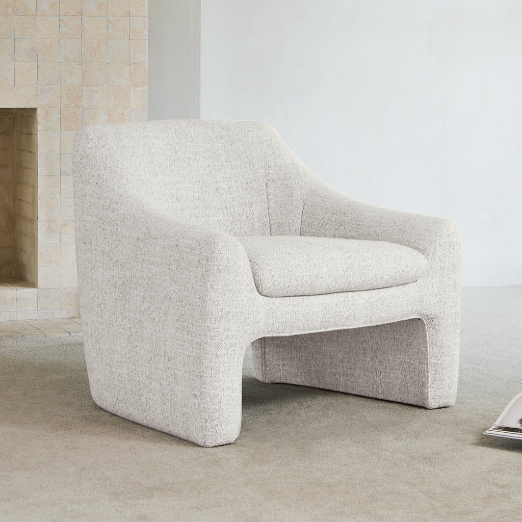 Gray Upholstered Accent Chair R209493