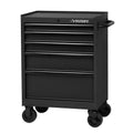 5-Drawer Rolling Tool Chest Cabinet in Textured Black W21514