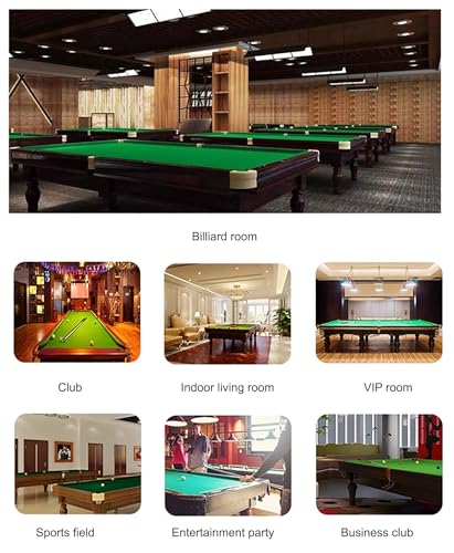Wall Mount Metal Pool Cue Rack with Double Layer U-Shaped Slots U815