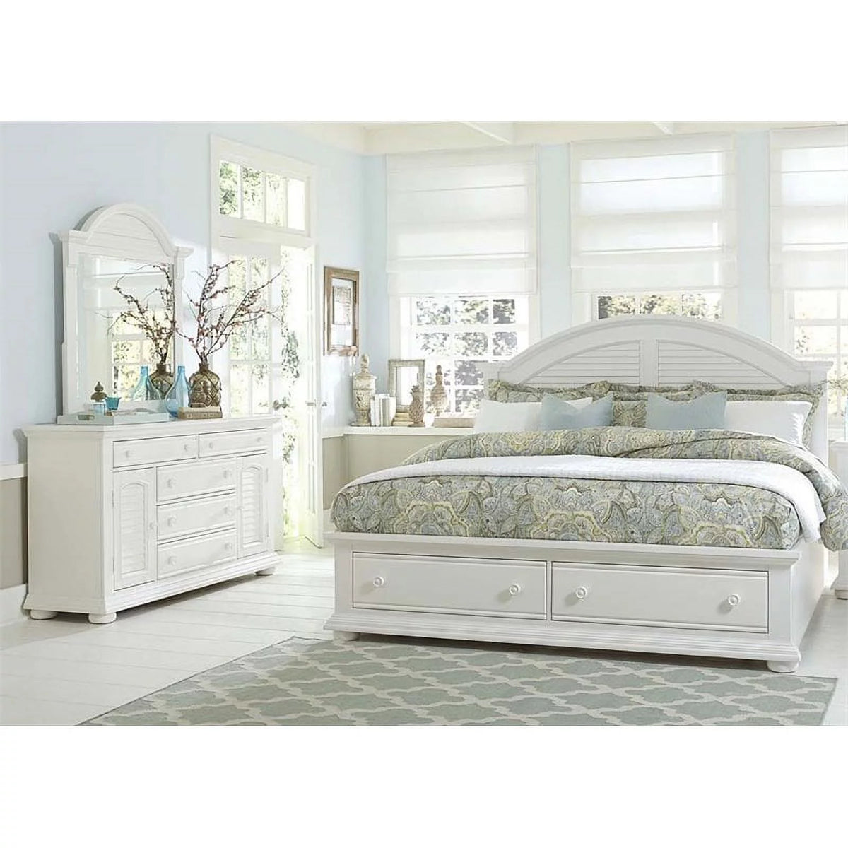 King 3 Piece Storage Bedroom Set I53690