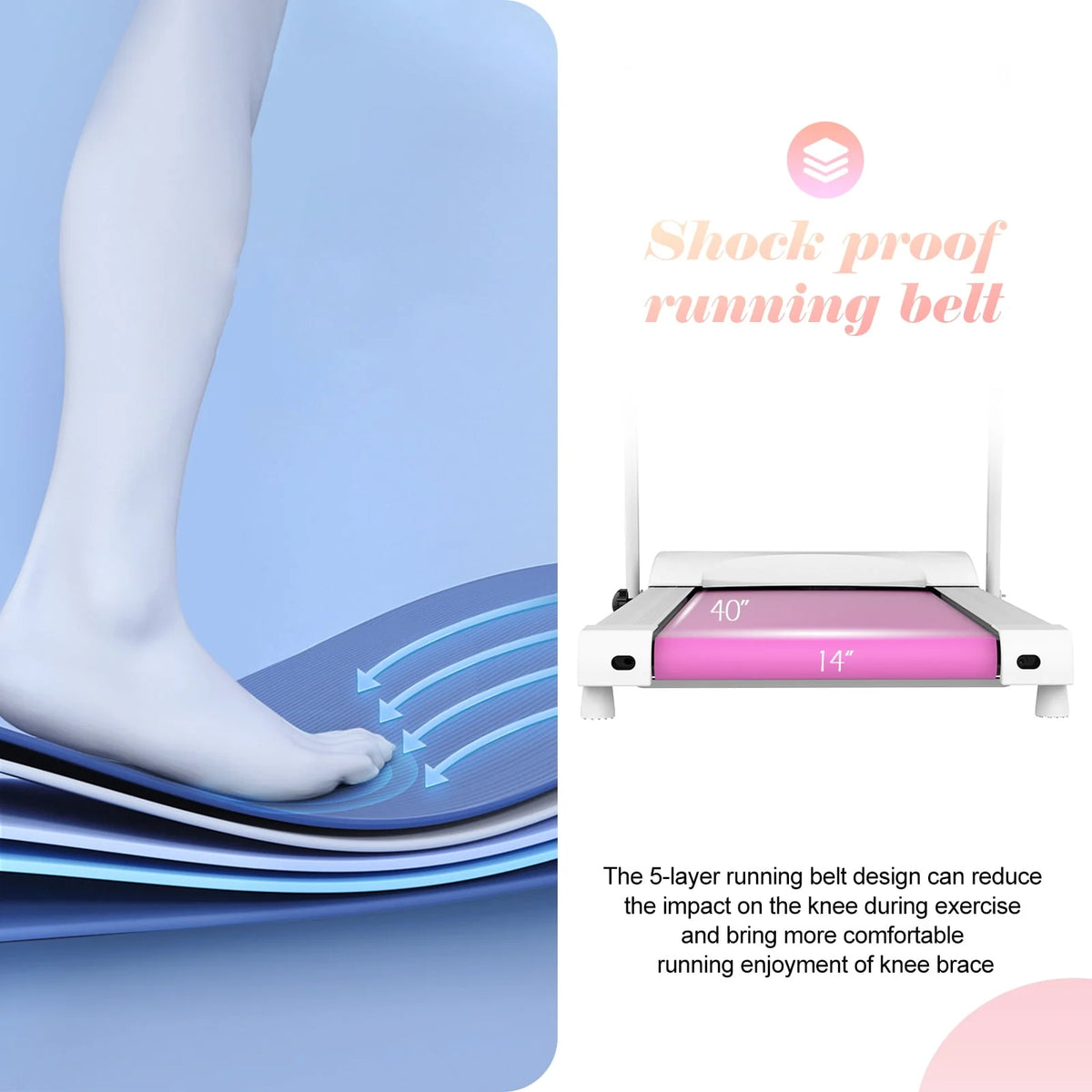 1.5HP Folding Electric Treadmill S2118