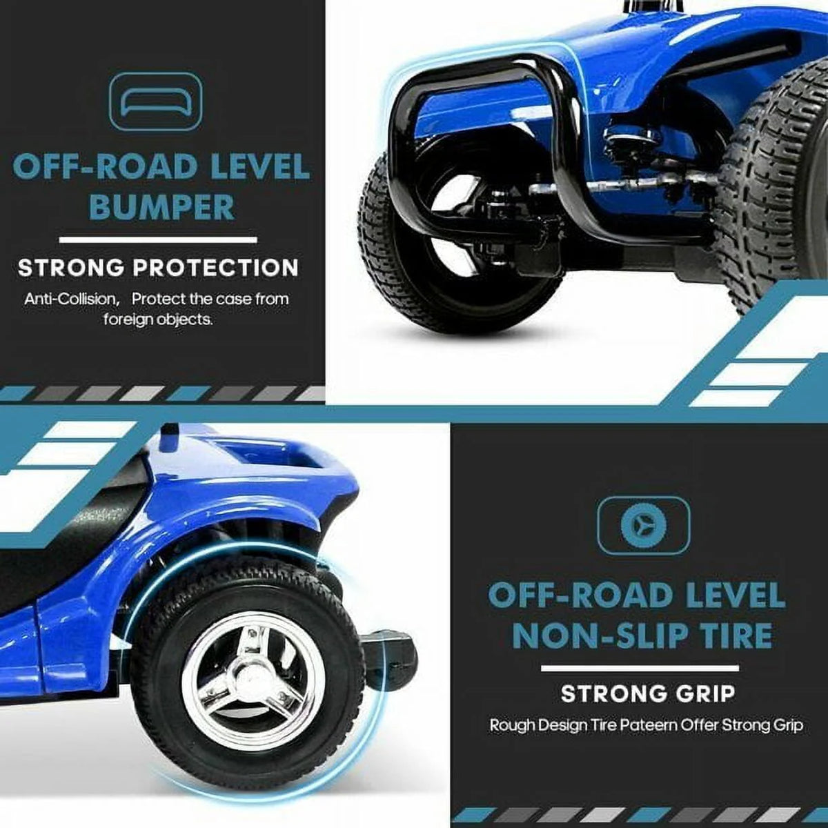 4 Wheel Folding Electric Mobility Scooter Z593917