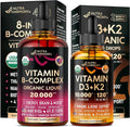 Organic Vitamin B Complex & Vitamin D3 K2 Drops A800798