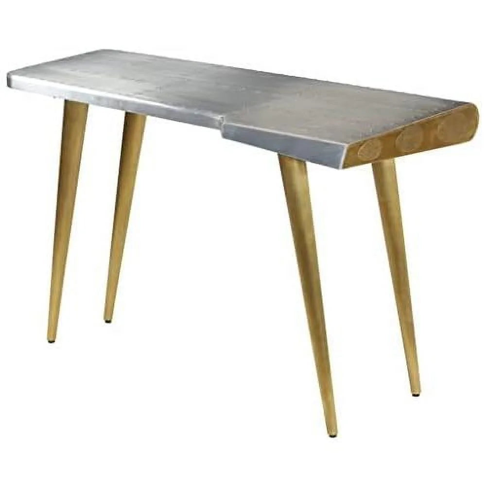 Vintage Computer Desk with Steel Legs Z545162