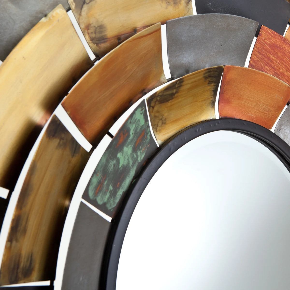 Round Decorative Wall Mirror 31 x 3 U307653
