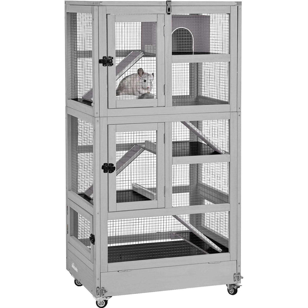 Wooden Ferret Cage V8384