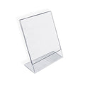 Clear L-shaped Desktop Sign Holder Pack of 10 T3323