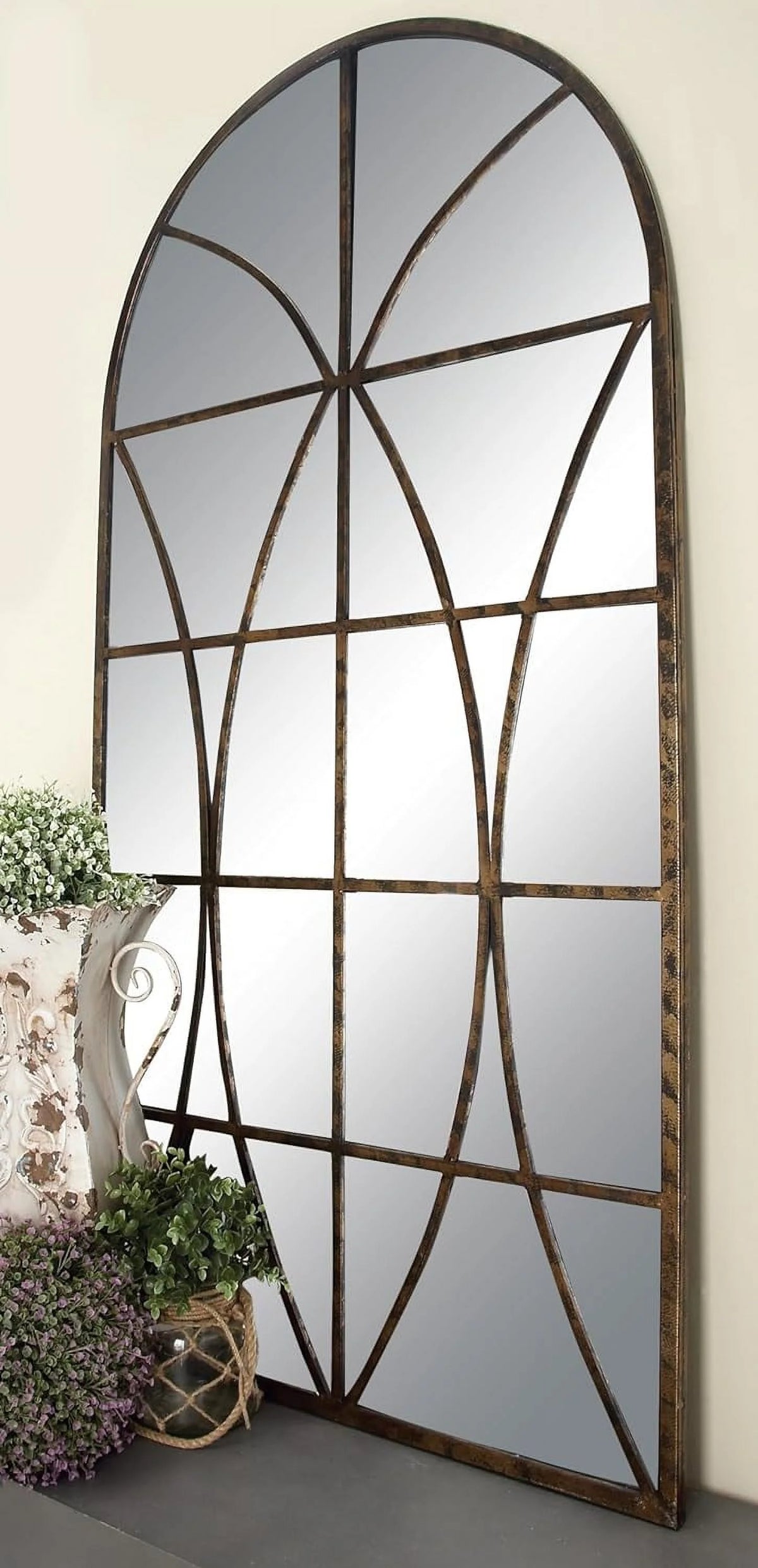 Glass Arched Wall Mirror F257