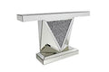 Rectangular Sofa Table with Mirror V82421