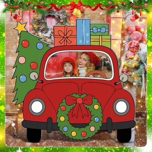 Christmas Truck Cardboard Cutout Stand Up 37 x 40 Inches T662076