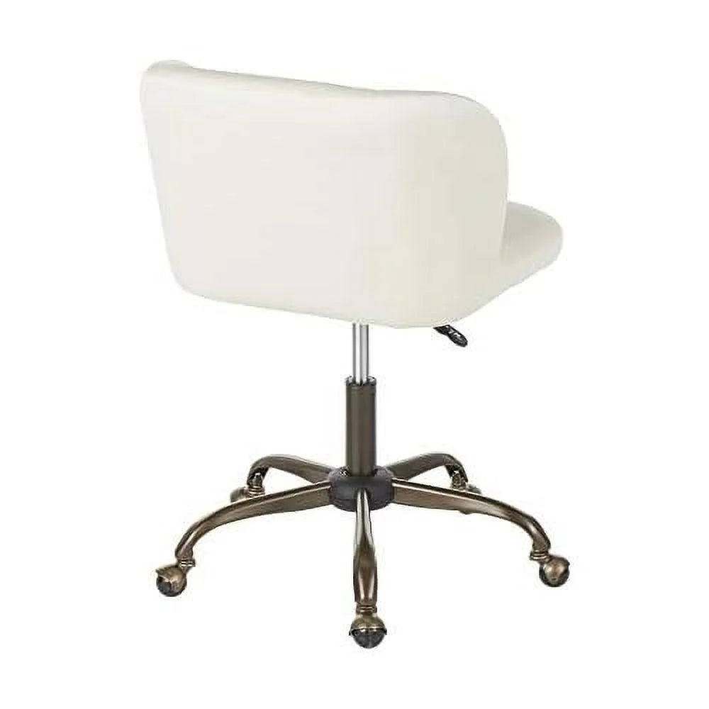 Cream Velvet Task Chair X950623
