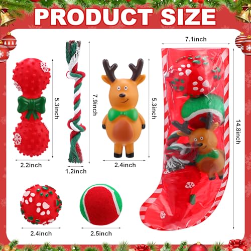 11 Pcs Christmas Catnip Cat Toy Gift Set with Santa Snowman Plush Balls Crinkle Mice K341