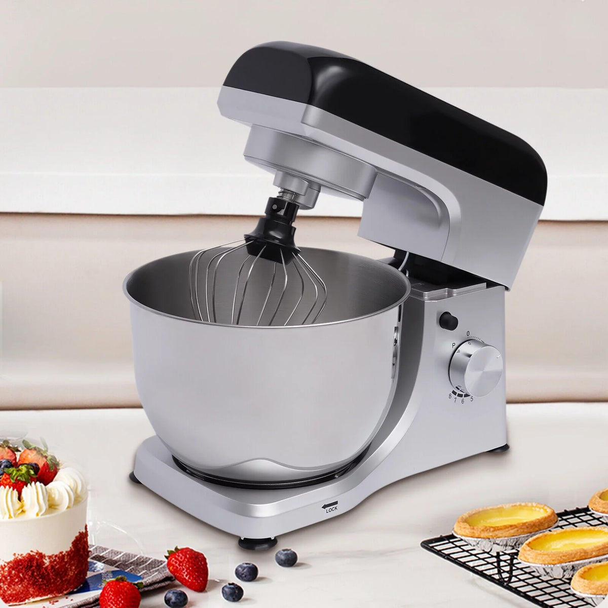 Commercial Electric Dough Mixer Aluminum Alloy D299