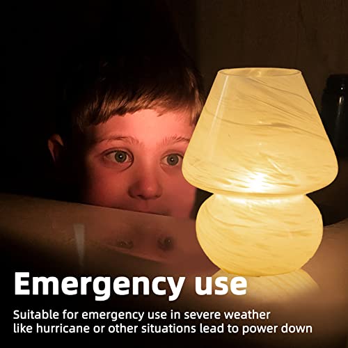 Mushroom Table Lamp with LED Bulb M507