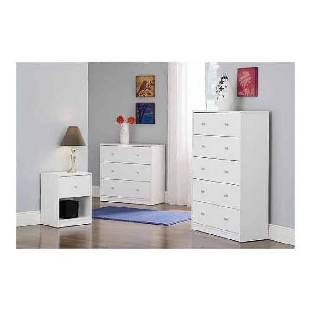 White 5-Drawer Dresser A888554