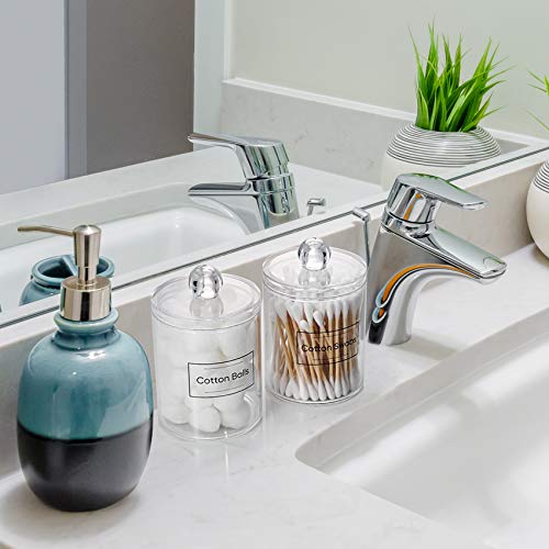 4 Pack Acrylic Qtip Holder Dispenser H632419