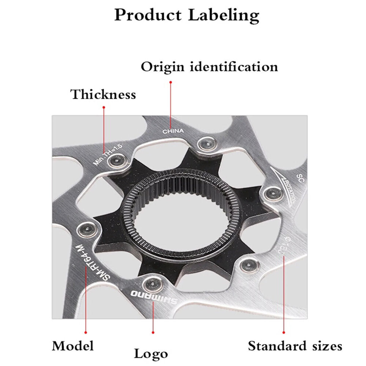 Center Lock Disc Brake Rotor J1321