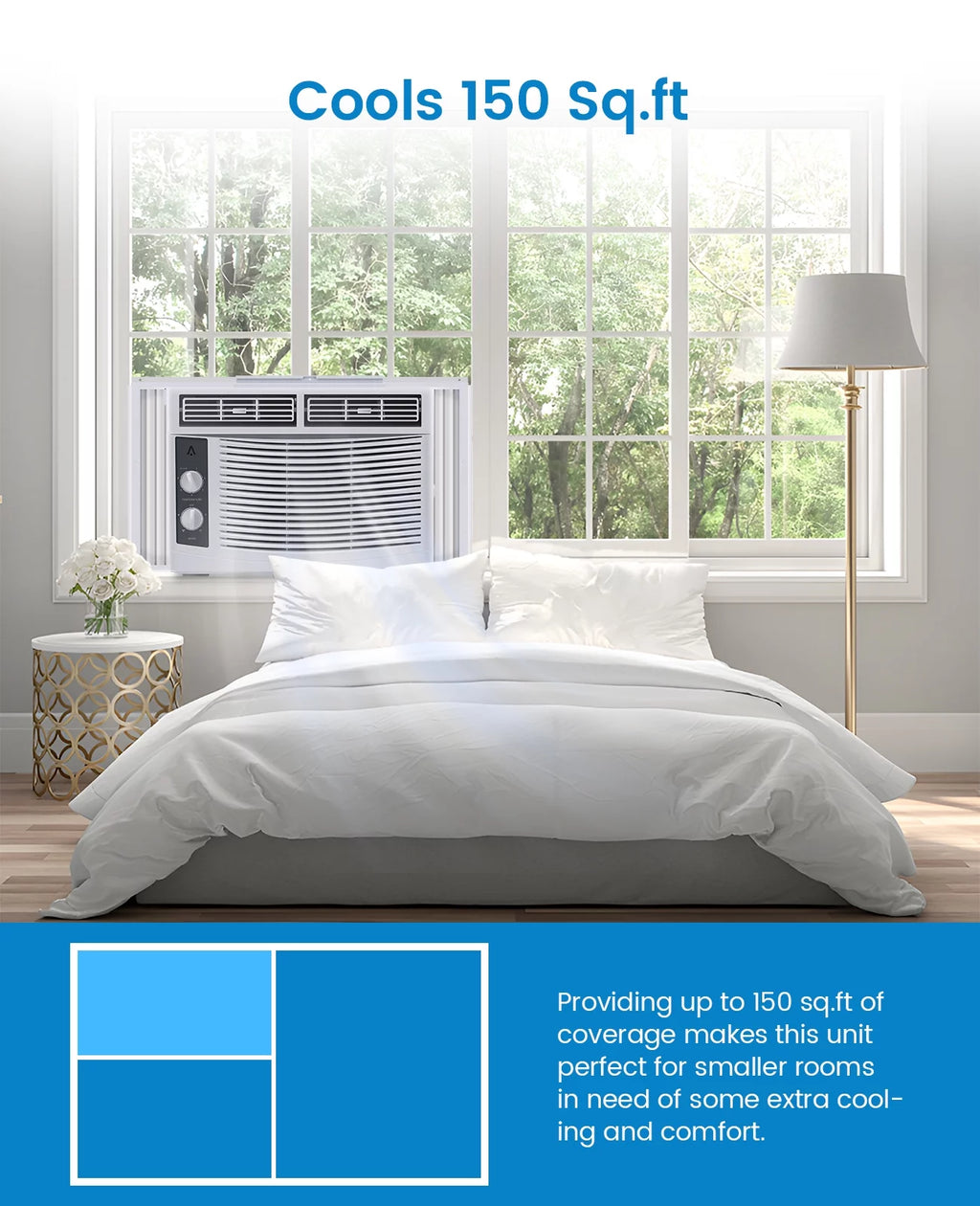 5000 BTU Window Air Conditioner T7521