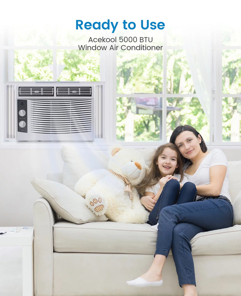 5000 BTU Window Air Conditioner T7521