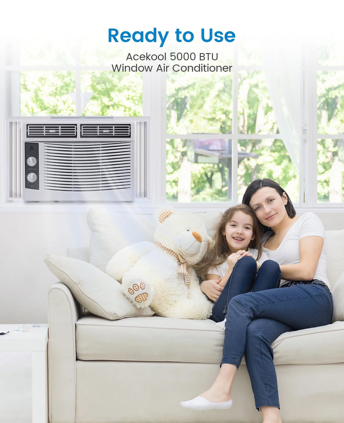 5000 BTU Window Air Conditioner T7521